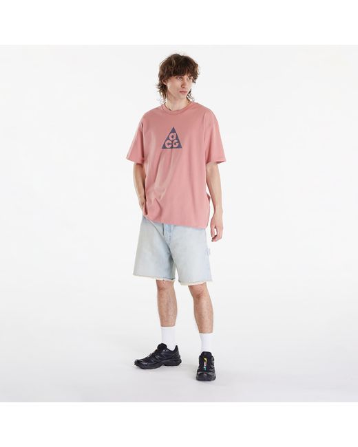 Nike Acg Dri-fit T-shirt in het Pink voor heren