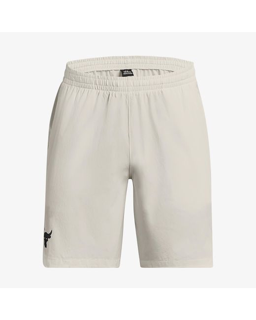 Under Armour Blue Project Rock Woven Shorts for men