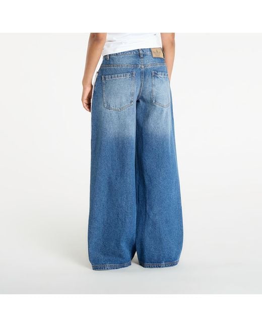 Jeans loose denim destressed pants 28/32 Adidas Originals en coloris Blue