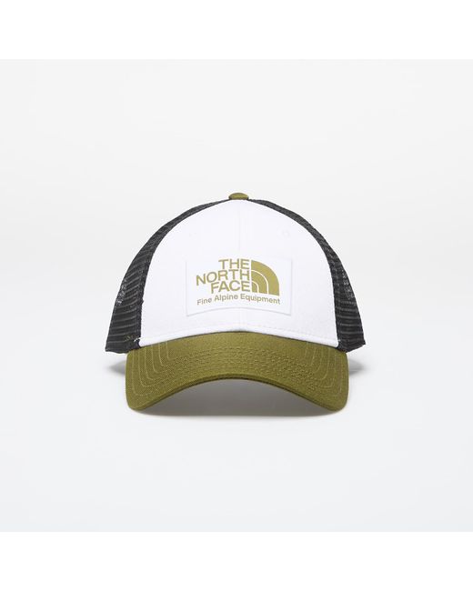The North Face Green Mudder trucker forest olive/ tnf white/
