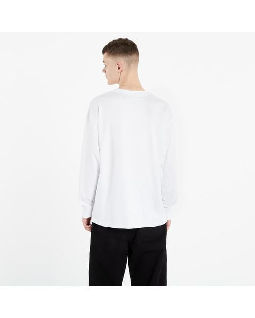 Maglietta Acg Long-Sleeve T-Shirt di Nike in White da Uomo