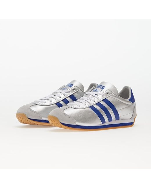 ★adidas★ Country OG Blue Adidas Country OG Shoes 'Matte Silver/Blue' - IE4230