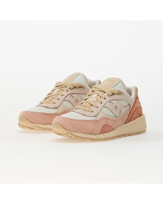 Saucony Multicolor Sneakers Shadow 6000 Off/ Peach