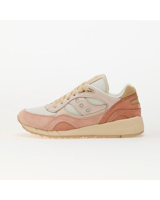 Saucony Multicolor Sneakers Shadow 6000 Off/ Peach