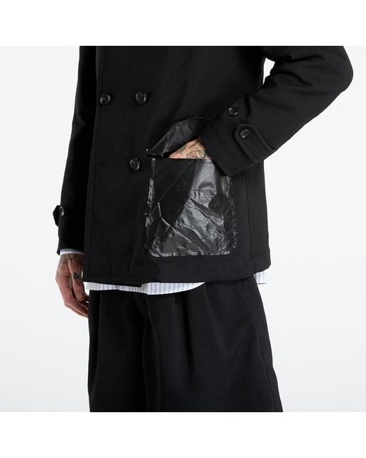 Comme des Garçons Jacke Double Breasted Coat in Black für Herren