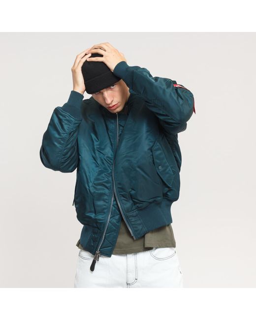 Alpha Industries Jacke Alpha Industries Ma-1 in Blue für Herren