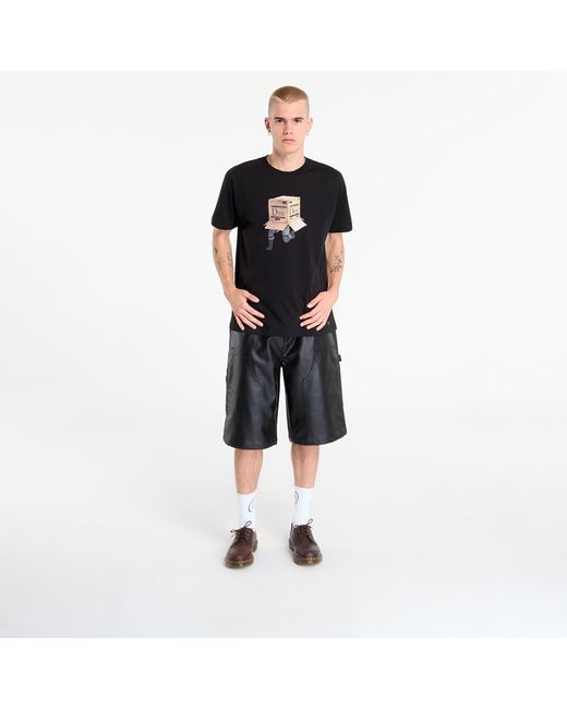 Dime Black T-Shirt Solid T-Shirt