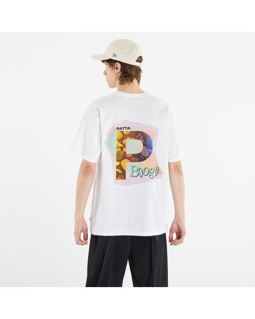 PATTA Boogie T-shirt White voor heren | Lyst NL