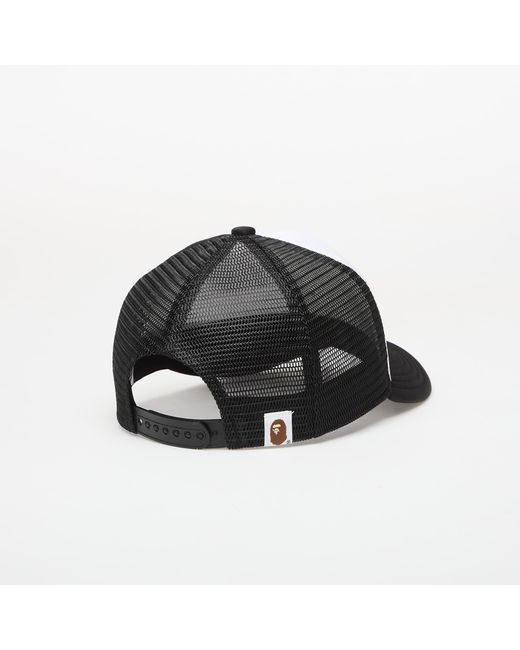 A Bathing Ape Black Bape Mesh Cap