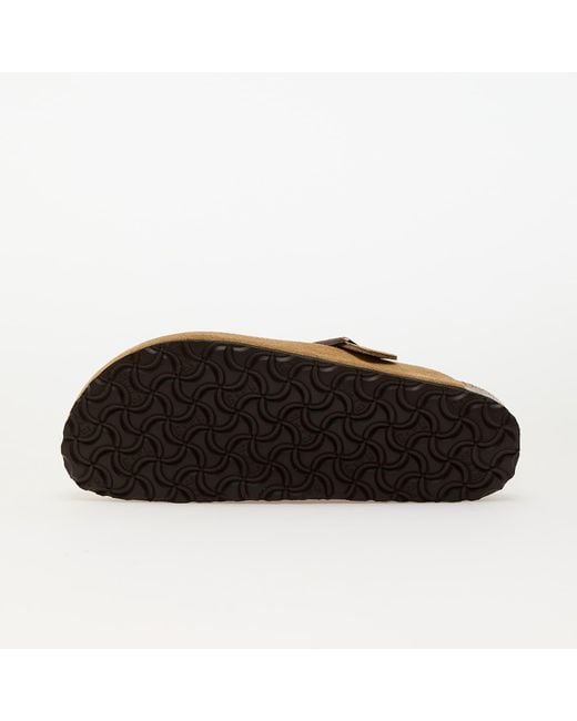 Birkenstock Sneakers Boston Suede Leather Eur in het Brown