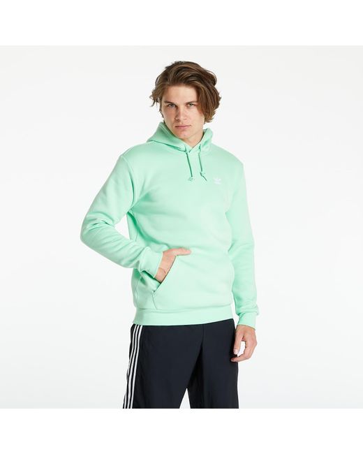 adidas Originals Adidas Essential Hoody Glory Mint in het Groen voor heren  | Lyst NL