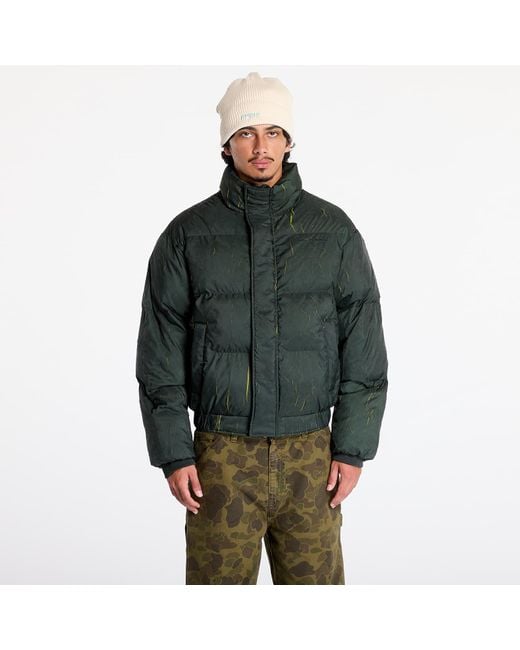 Daily Paper Men's Green Jacket Renako Puffer Jacket