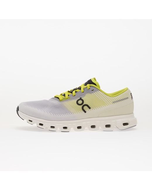 On Shoes White Sneakers M Cloud 6 Push Lilac/ Lime for men