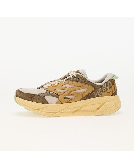 Sneakers U Clifton L Suede Tp Oat Milk/ Pollen Eur di Hoka One One in Natural