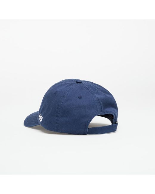 New Balance 6 Panel Block N Hat V 2.0 in het Blue