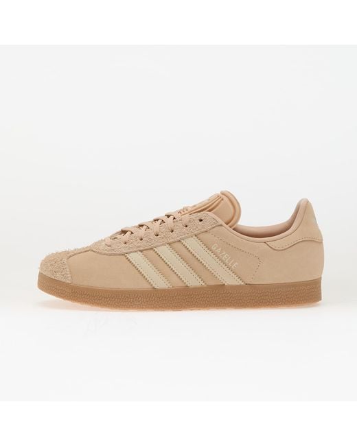 Adidas Originals Natural Sneakers Adidas Gazelle W Halo/ Crew/ Gum