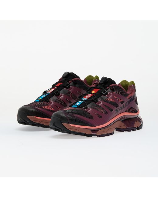SALOMON ADVANCED Red Sneakers Salomon Xt-4 Og R.A.D Noctur/ Tawnyp/ Emberg