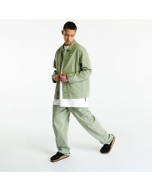 Nike Sportswear Unlined Chore Coat Oil Green/ White voor heren