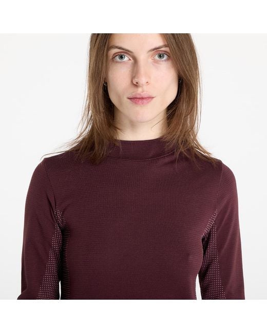 Nike T-Shirt Acg "Delta River" Dri-Fit Adv Base Layer Long-Sleeve Top Burgundy Crush/ Beyond in het Red