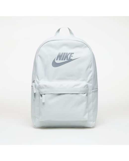 Nike Blue Heritage backpack light silver/ light silver/ smoke grey