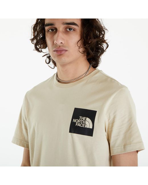 The North Face Natural Short Sleeve Fine Tee for men