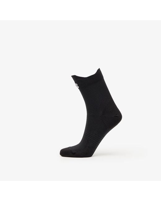 Y-3 Black Running Socks