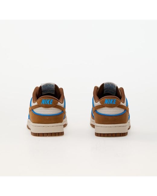 Nike Dunk low retro prm light orewood brown/ light british tan-photo blue für Herren