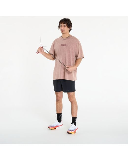 Under Armour Red T-Shirt Project Rock Hwt Os Tee for men
