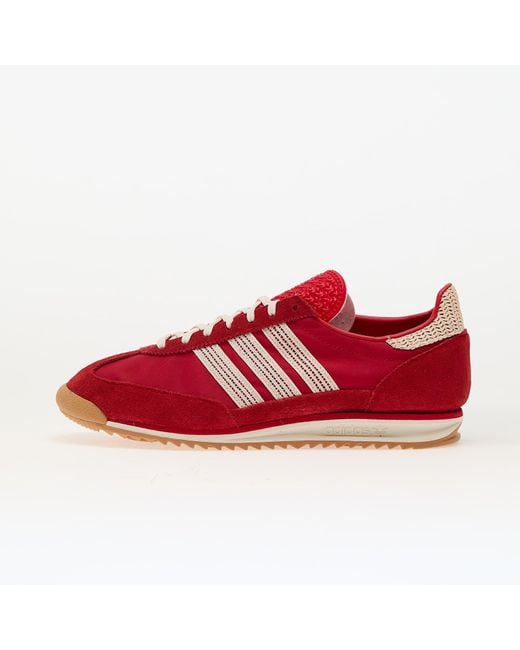 Adidas Originals Red Sneakers Adidas Sl 72 Og W Better Scarlet/ Wonder/ Off