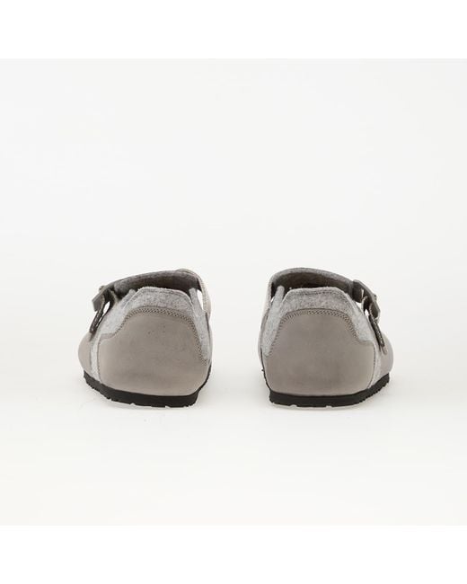 Birkenstock Gray Sneakers London Nova Felt Leather/ Textile/ Felt Eur for men