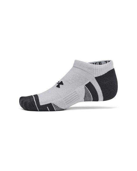 Under Armour Gray Perf Tech 6-Pack Ns Mod/ Mod/ Jet