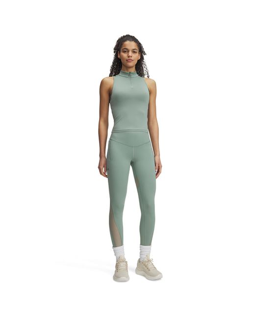 Under Armour Damestanktop Vanish Elite Vent Silica Groente Iridescent in het Green