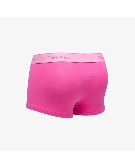 Calvin Klein Boxershorts Low Rise Trunk 5-Pack in Green für Herren