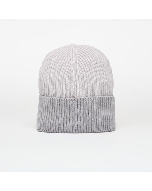 Calvin Klein Gray Mütze Patch Wool Chunky Hat