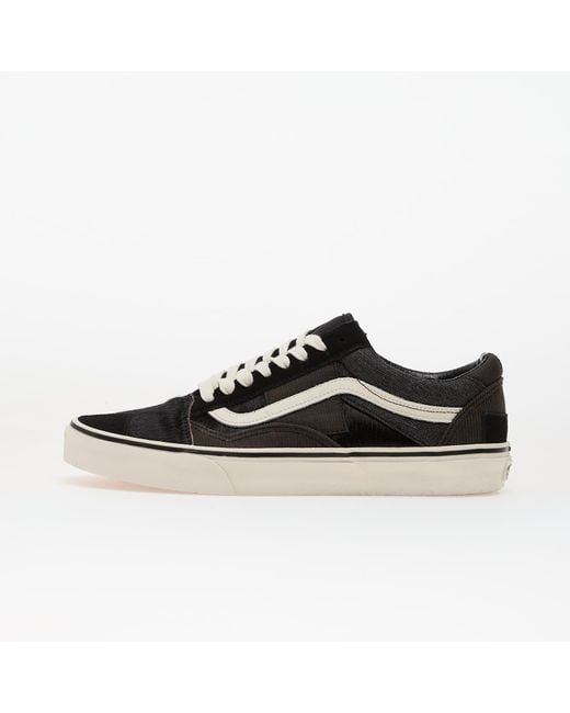 Vans Black Sneakers Old Skool Patchwork Dark