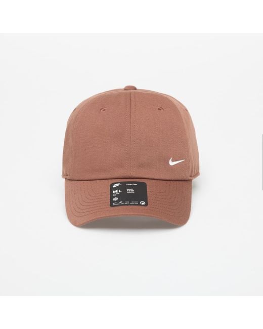 Nike Brown Mütze Club Unstructured Cap Fauna/ Sail