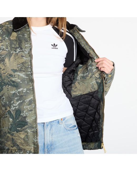 Carhartt Green Jacke Og Detroit Jacket Camo Combi/ Stone Washed