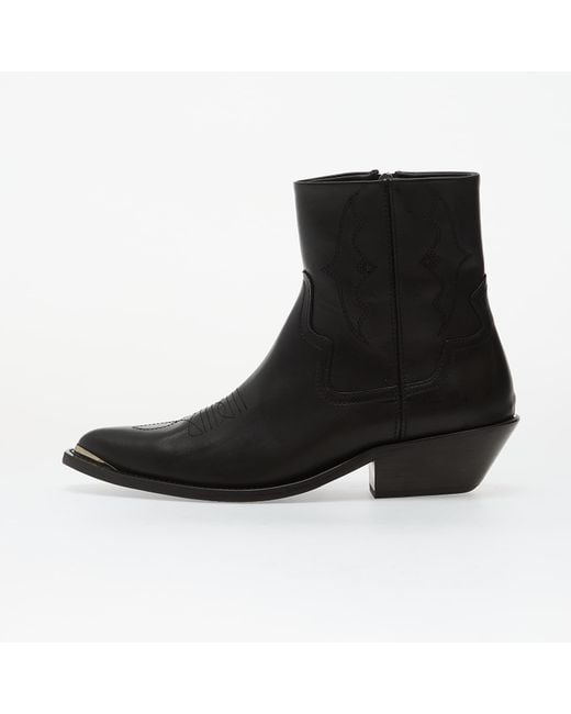 Represent Black Sneakers Michael Zip Boot Leather