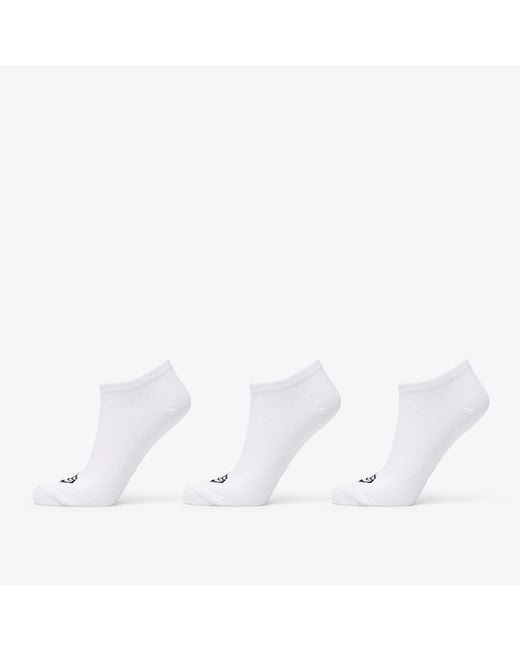 KTZ White Flag Sneaker 3-Pack Sock