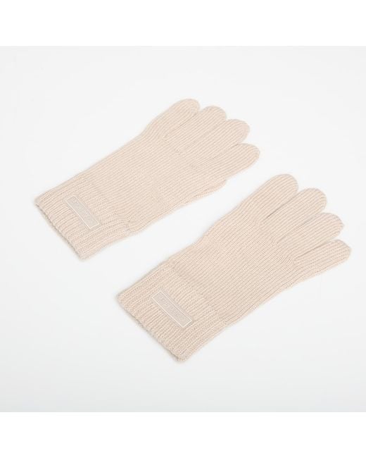 Calvin Klein Patch Wool Knitted in het Natural