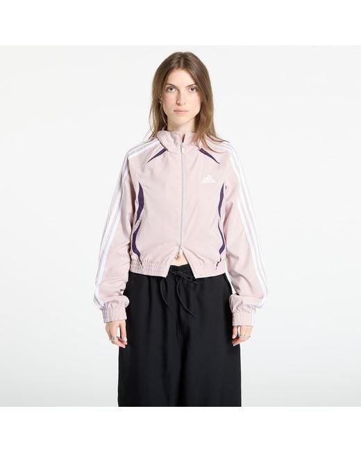 Giacca Adidas Adilenium Season 4 Teamgeist Slim Track Top di Adidas Originals in Pink
