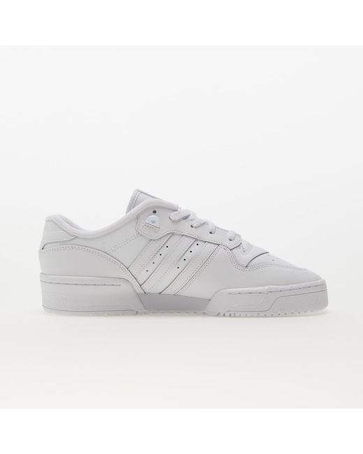 Adidas Originals White Adidas Rivalry Low Ftw / Ftw / Ftw for men