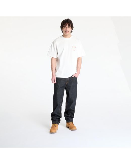 Dime Blue Pants Classic Relaxed Denim Pants for men