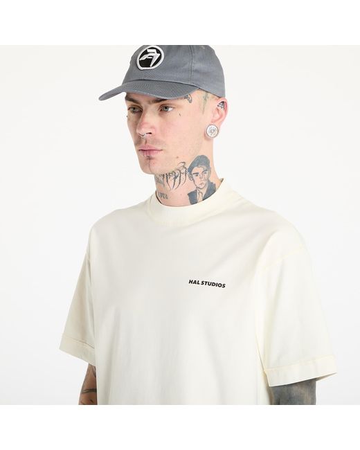 HAL STUDIOS® White T-Shirt Inside-Out Uniform T-Shirt