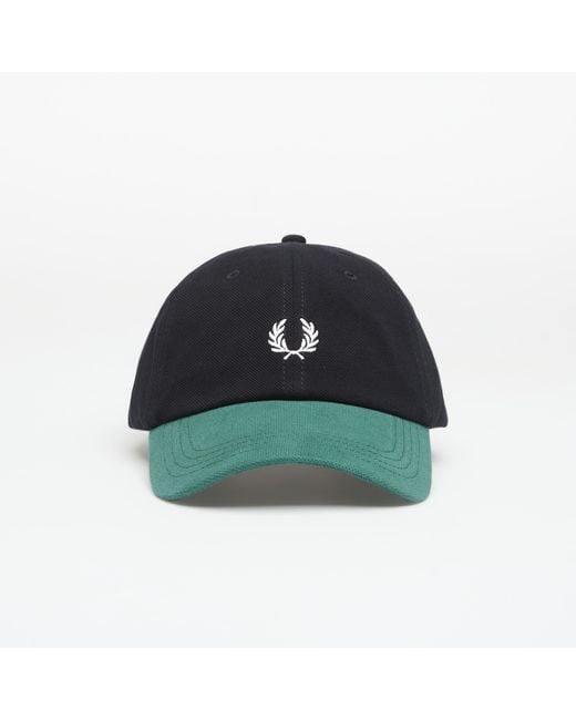 Fred Perry Blue Blocked Pique Classic Cap