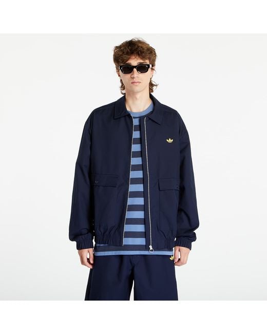 adidas Originals Nice Dock Jacket Legend Ink in Blue for Men | Lyst