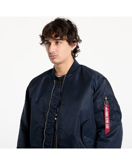 Alpha Industries Jacke Alpha Industries Ma-1 in Blue für Herren