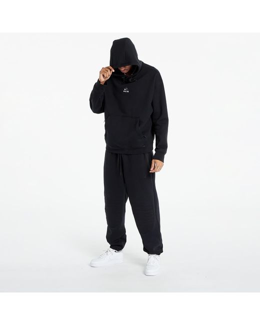 Nike Sweatshirt acg therma-fit fleece pullover hoodie unisex black/ anthracite/ summit white s