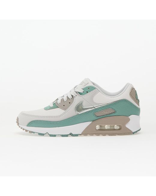 Nike Blue Sneakers Wmns Air Max 90 Nn Prm Photon Dust/ Lt-Cannon-College-Platinum Tint- Eur