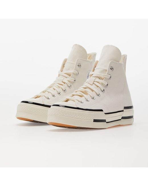 Chuck 70 plus egret/ black/ egret Converse en coloris White